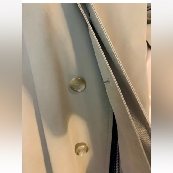 ❌SOLD❌Vintage Oversized BURBERRY Nova Check British Khaki Trench - Mint! - Picture 7 of 16